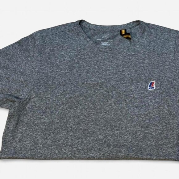 K-Way Grey Pocket T-Shirt - Size L - Picture 5 of 5